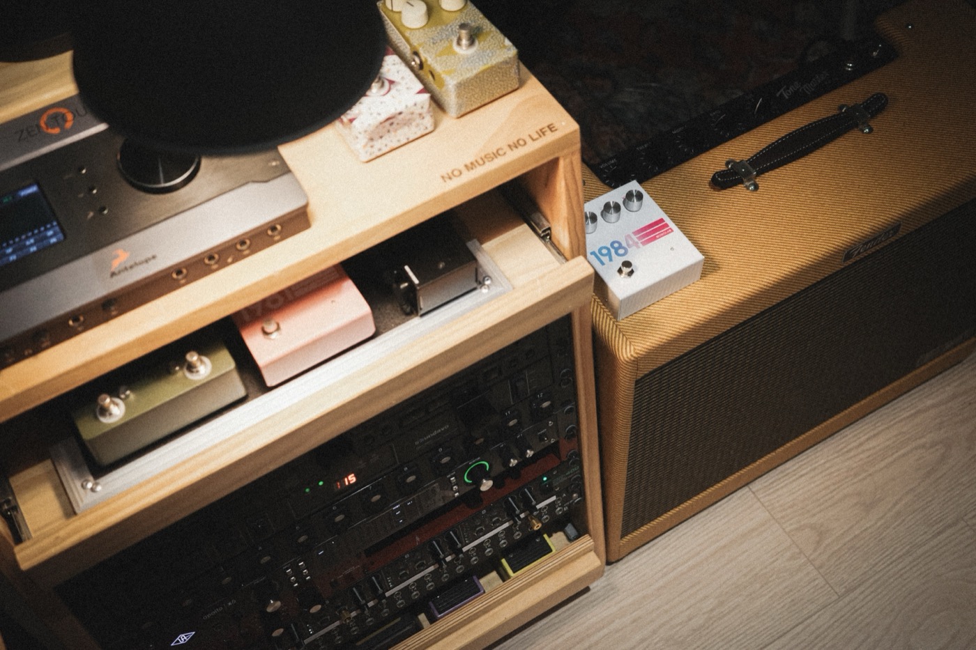 NICHIYO 日曜音樂工作室的錄音器材與效果器