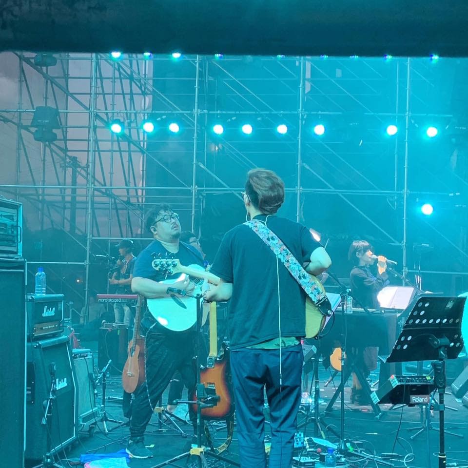 胖丁老師演奏側拍